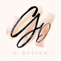 the logo for g - design